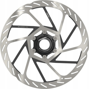 Sram HS2 Centerlock 200 mm stříbrná
