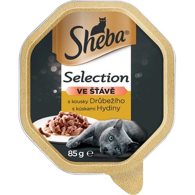 Sheba Selection hydinové kúsky 85 g