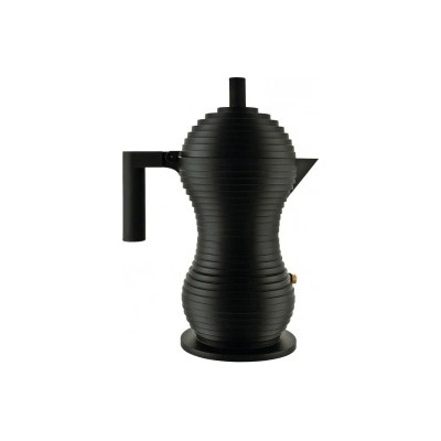 Alessi - Кафеварка Pulcina 6 чаши черно - MDL02/6BB (MDL02/6BB)