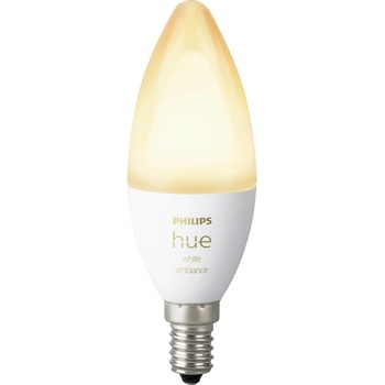 Hue White Ambiance Bluetooth LED žárovka E14 8718699726294 6W 470lm 2200-6500K Studená bílá