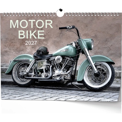 Baloušek nástěnný Motorbike 45 × 32 cm 2027
