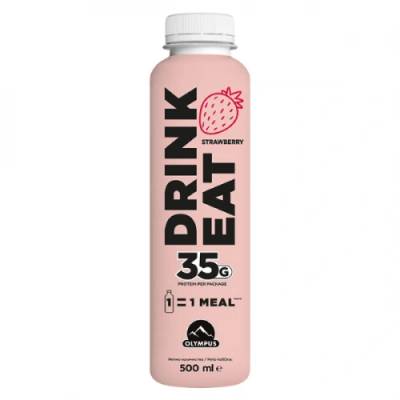 Млечна напитка ягода Drink Eat Olympus 500мл