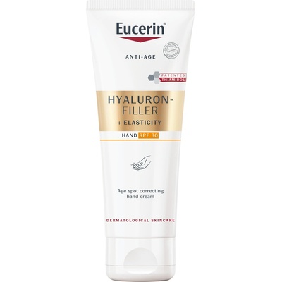 Eucerin Hyaluron-Filler + Elasticity Крем за ръце, SPF30, 75 ml
