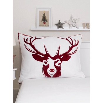 MKLozkoviny.sk mikroplyš Scandi červené 70 x 90 cm