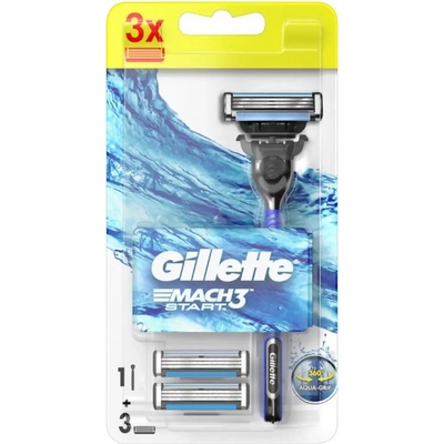 Gillette Mach3 Start + 3 ks hlavic