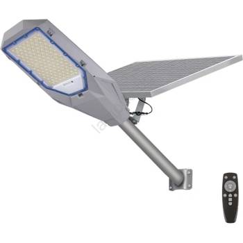 MILAGRO Димируема LED улична лампа със слънчев панел LED/200W/20000 mAh 6500K IP65 сива (MI2437)
