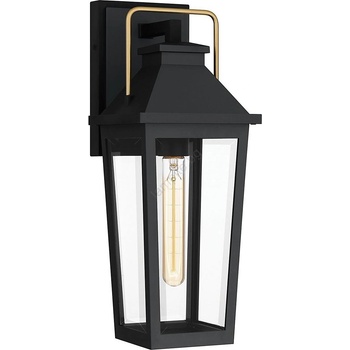 Elstead Lighting Quoizel QZ-BUCKLEY-M-MBK - Външно стенно осветително тяло BUCKLEY M 1xE27/40W/230V IP44 (ED0785)