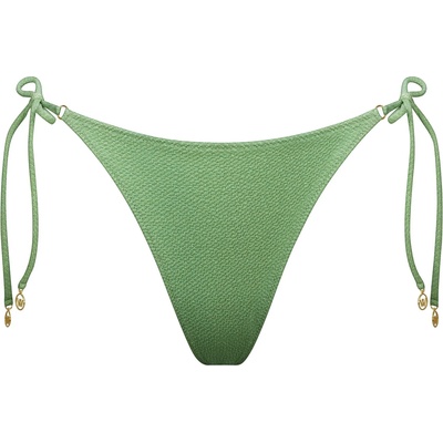 Watercult Дамско бикини долнище Watercult Women's Swimsparkle Side-Tied Bikini Bottoms - Sage Shimmer - размер 42 (EU) (150-4956-0114)