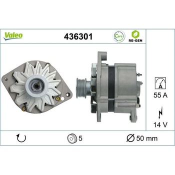 generátor VALEO 436301