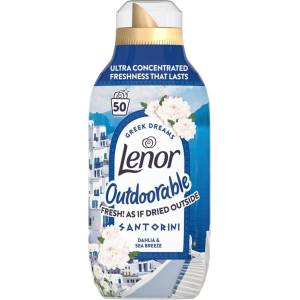 Lenor Outdoorable Santorini, омекотител концентрат, 700 мл, 50 пр (4767)