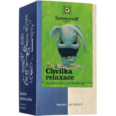 Sonnentor Čaj Chvilka relaxace BIO 18 g