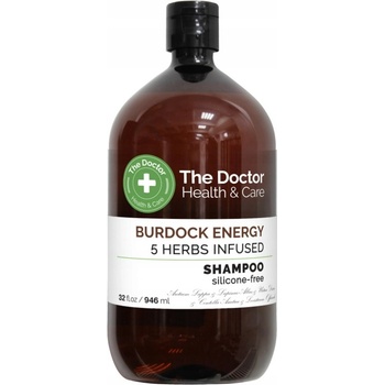 The Doctor Burdock Energy + 5 Herbs Infused Shampoo s obsahom výťažku z lopúcha a 5 bylín 946 ml