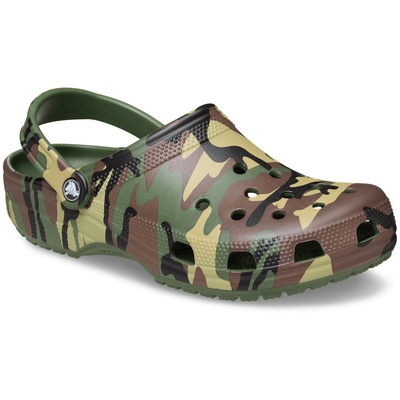 Crocs Classic Camouflage Clog Размер на обувките (ЕС): 41 - 42 / Цвят: зелен