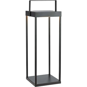 Markslöjd Черен екстериорен LED фенер със соларен  анел с USB (височина 53 cm) Pure - Markslöjd (108881)