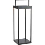 Markslöjd Черен екстериорен LED фенер със соларен панел с USB (височина 53 cm) Pure - Markslöjd (108881)