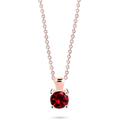 Cutie Diamonds prívesok z ružového zlata s rubínom DZ8010 40 RU X 4