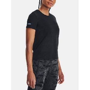 Under Armour Дамска тениска Under Armour UA Seamless Stride SS Under Armour | Cheren | ЖЕНИ | S