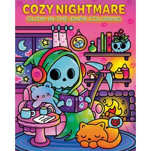 Cozy Nightmare Glow-In-The-Dark Coloring (ISBN: 9781667211305)
