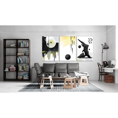 Divio Třídílný obraz na plátně, vzor 41558 Velikost: 90x180 cm