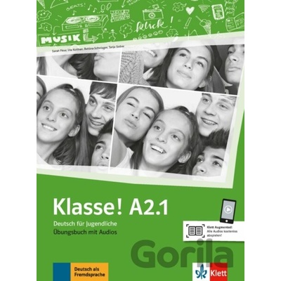 Klasse! A2.1 - Übungsbuch mit Audios online - Klett