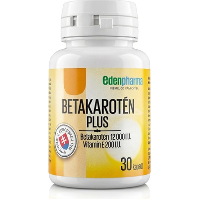 EDENPharma BETAKAROTÉN PLUS 30 kapsúl