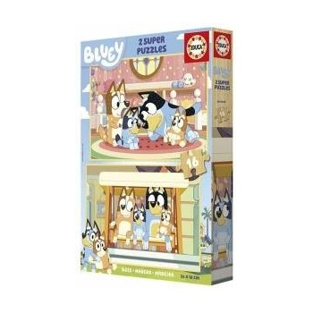 Educa Комплект от 2 Пъзела Educa Bluey (2 броя)