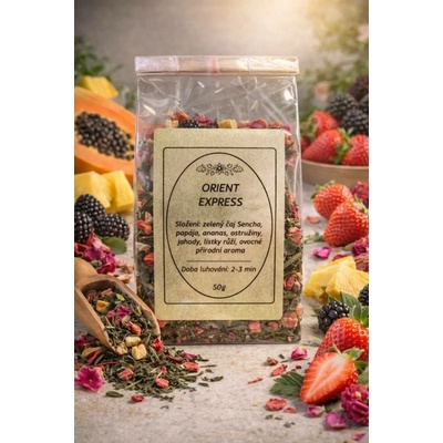Golden Leaf Zelený čaj Orient Express 50 g