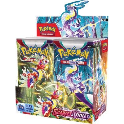 Pokémon TCG Scarlet & Violet Booster Box – Zboží Dáma