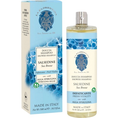 LA FLORENTINA Shower Shampoo Salsedine 500 ml