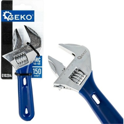 Geko nastavitelný švédský klíč 150 mm krátký, 0–36 mm G10204