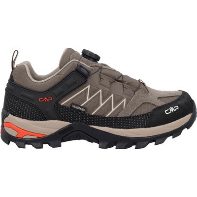 CMP Мъжки мултиспорт обувки CMP Rigel Low Fitgo Trekking Shoes WP Multisport shoes - Deserto / Corda - размер 43 (EU) (022-1320-0415)