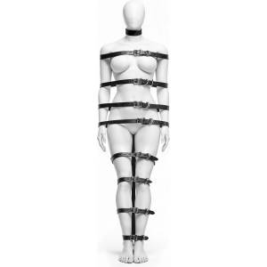 Master Series Backbone Full Body Harness Black