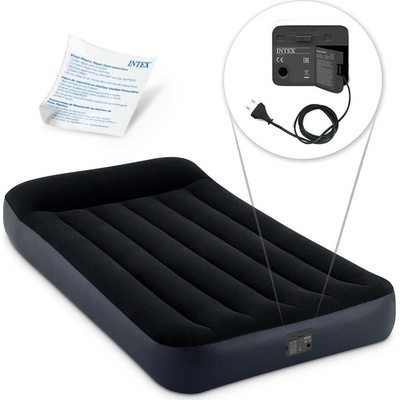 INTEX TWIN PILLOW REST CLASSIC AIRBED W/ FIBER-TECH BIP 64146