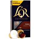 L'Or Espresso Forza Intenzita 9 hliníkových kapsulí kompatibilných s kávovary Nespresso 100 ks