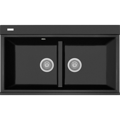 Plados Plados КУХНЕНСКА МИВКА lux 86-20 860x510 ЧЕР МАТ (lx8620/70)