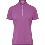 Vaude Дамска фланелка с къс ръкав за колоездене Vaude Women's Adlux Half Zip Shirt Cycling jersey - Magenta - размер 40 (EU) (156-2795-0213)
