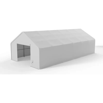 Gazelt Stanová hala so sedlovou strechou 6,1x12,2 m PVC 750 g/m²