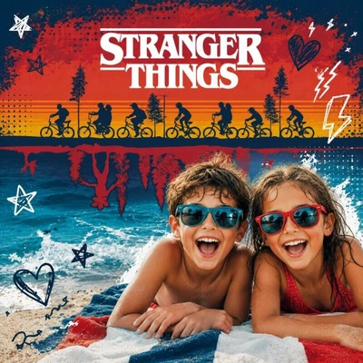 Jerry Fabrics osuška Stranger Things 70 x 140 cm