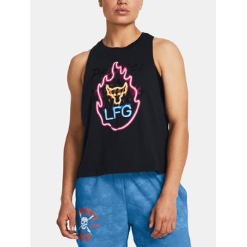Under Armour Дамски потник Under Armour Pjt Rck W Neon Flame Tank Under Armour | Cheren | ЖЕНИ | M