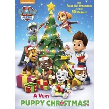 A Very Puppy Christmas! Paw Patrol Golden Books Paperback