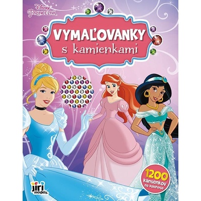 Jiri Models Omaľovánky s kamienkami Disney Princezné