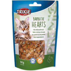 TRIXIE Лакомство за котки премио Barbecue Hearts 50g (G13-42703)