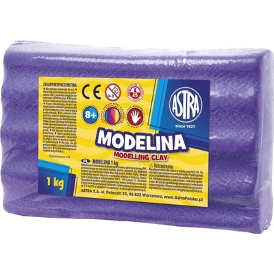Astra Modelovacia hmota do rúry 1kg Fialová AST2989H
