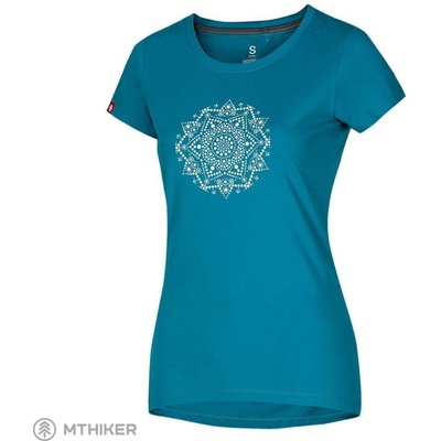 OCÚN Raglan T dámske tričko Blue Enamel Mandala