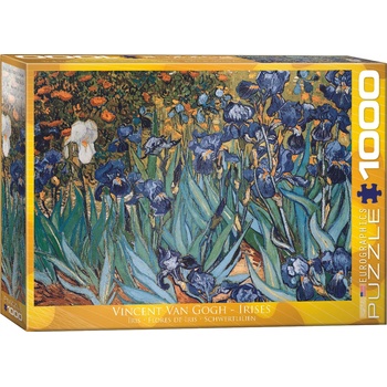 EUROGRAPHICS Пъзел Eurographics от 1000 части - Ириси, Винсент ван Гог (EG60004364)
