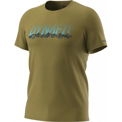 Dynafit Graphic cotton T-shirt Men Army/RANGE