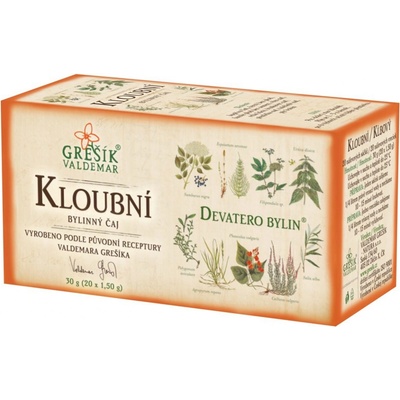 Grešík Kĺbový čaj Devatero bylín 20 x 1,5 g