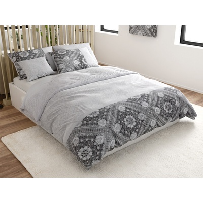 Textilomanie obliečky z renforcé bavlny KALI biele 70x90 140x200