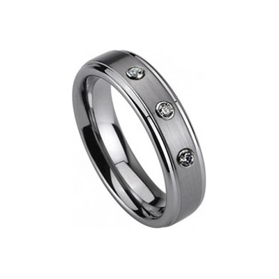 Nubis NWF1005 dámský snubní prsten se 3mi zirkony NWF1005-5ZR