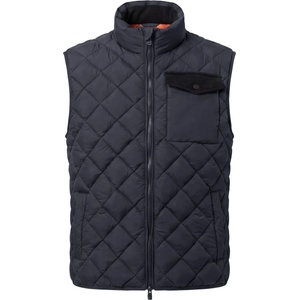 Save the Duck Мъжки синтетичен елек Save the Duck Fabrice Synthetic vest - Blue Black - размер 4XL (032-1851-0117)